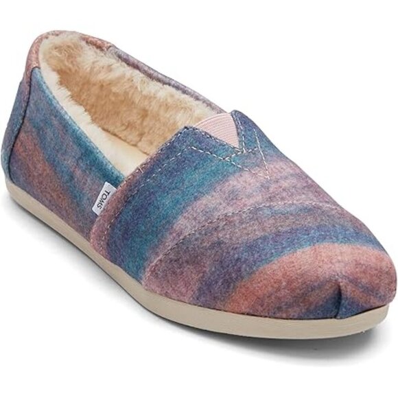 Toms | Shoes | Toms Womens Alpargata Cloudy Pink Ombre Printed Felt ...